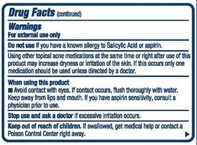 Drug Facts 1 (Af Foam Sensitive Acne Pore Cleanser Df1)